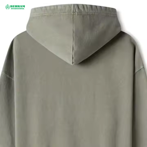 Sweat-shirts unisexes à fermeture éclair 100% coton, en molleton/éponge française, respirants, séchage rapide, coupe classique - Product Image 4