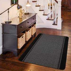 Alfombra negra con bordes lavables Netline Home 116Bl-Polipropileno - Product Image 2
