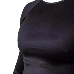 Rash Guard BJJ professionnel personnalisé pour adultes, pack personnalisé pour tous les vêtements de sport et activités de plein air, Rash Guard MMA à vendre 2025 - Product Image 6