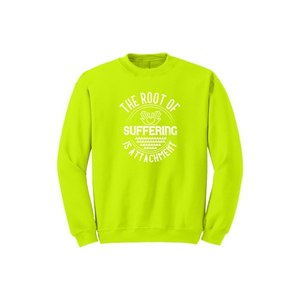 Sudadera de mezcla de algodón con temas de Buda Estampado Estilo informal 12 opciones de color 260-280 Colocación de diseño personalizable GSM pesado - Product Image 1
