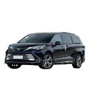 Toyota Sienna çin elektrik fişi hibrid motor MPVS aile otomobil fiyat ihracat için