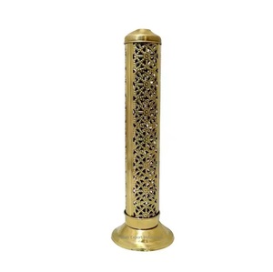 ที่วางธูปทองเหลืองแบบตั้ง agarbatti เชือกฝรั่งเศสดีไซน์แบบบ้านที่วางธูปหอม - Product Image 1