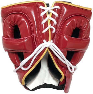 Casco de boxeo personalizable de alta calidad Athlefit, protector de cabeza duradero de PU, entrenamiento de combate, patrón de cara ganadora de la industria barata - Product Image 6