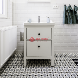 Carrelage en ciment 200x200mm, offrant un style saisissant grâce à sa fusion de tradition et de design moderne. - Product Image 3