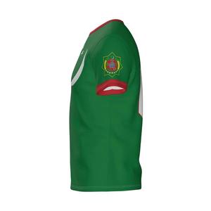 Camiseta de fútbol sublimada personalizada OEM de alta calidad, diseño personalizado para hombres, jugadores profesionales, uniformes de fútbol, camiseta de aficionado - Product Image 2