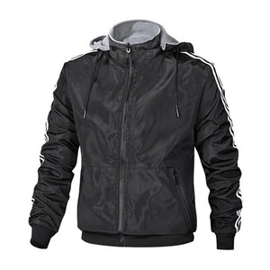 Veste bomber pour hommes vêtements d'extérieur coupe-vent réversible vestes à capuche chaudes mode Slim Fit manteaux d'affaires vêtements pour hommes - Product Image 6