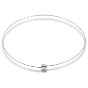 Fiesta desgaste collar 925 plata esterlina Simple plata Lisa joyería hecha a mano último diseño de moda precio al por mayor proveedores a granel - Product Image 1