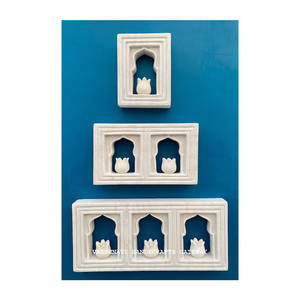 Handmade Polished Antique Indian Marble <b>Candle</b> Stand & Tea Light Holder Wall Panel Very Stylish Stone Material Home Decor <b>Gift</b> - Product Image 2