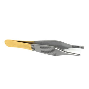 Pinzas Quirúrgicas Manuales de Acero Inoxidable SEVMEK SURGICAL SS-ATF-0003, Punta Serrada, Reutilizables, Instrumentos Quirúrgicos con Certificación CE - Product Image 2