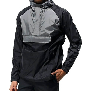 เสื้อกันลมกันฝนดีไซน์ใหม่ปี 2026 ราคาถูก คุณภาพสูงสำหรับผู้ชาย เสื้อกีฬากันลม เสื้อกันฝนฤดูใบไม้ผลิสำหรับผู้ชาย รับผลิตแบบ OEM - Product Image 2