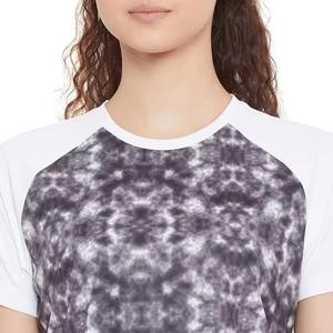 Camiseta de algodón estampada más vendida para mujer Transpirable y Venta Directa de Fábrica-Talla XL para verano - Product Image 5