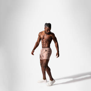 100% algodón French Terry Gym Shorts Heavyweight Sports Fleece transpirable Sweat Short para hombres Solid Running Workout Shorts - Product Image 4