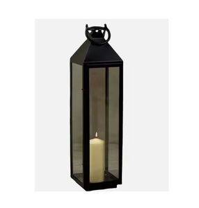 Lanternes tendance lanternes à bougies en métal pour salon fête mariages balcon jardin événements Festival cadeaux - Product Image 1