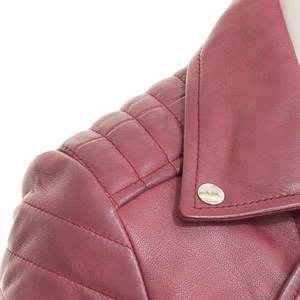 Chaqueta de cuero con cuello levantado para mujer de alta calidad, transpirable, curtido a la moda, temporada de invierno, tela satinada ecológica - Product Image 6