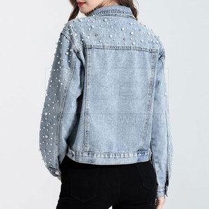 Quantité minimale de commande bas Femmes Jeans Vestes Respirant Femmes Jeans Vestes Conception Personnalisée Femmes Jeans Vestes - Product Image 3