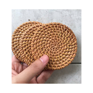 แผ่นรองจานหวายธรรมชาติเป็นมิตรต่อสิ่งแวดล้อมหัตถกรรมจากเวียดนาม - Product Image 1