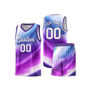 Ropa de baloncesto hecha a medida de la mejor calidad, nuevo diseño, uniforme deportivo de poliéster alto, accesorio transpirable de talla grande - Product Image 1