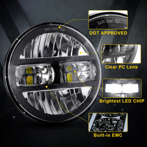 Harley Sportster <span class=keywords><strong>883</strong></span>เหล็ก1200 Honda vtx 1800 1300อุปกรณ์เสริมรถจักรยานยนต์5.75นิ้วไฟหน้า LED H4โปรเจคเตอร์ - Product Image 5