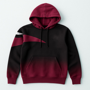 Pull personnalisé OEM 100% coton polaire à capuche panneau respirant teint en couleur unie motif de bricolage saison d'hiver col à capuche fabriqué au Pakistan - Product Image 1