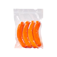 Sacs de stockage sous vide de viande imprimés personnalisés sacs de scellage sous vide en plastique de qualité alimentaire pour l'emballage alimentaire