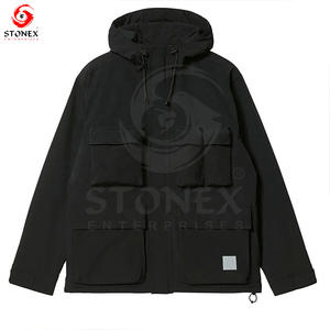 Chaqueta de invierno para hombre de estilo vintage de fabricante al por mayor de Pakistán cortavientos impermeable con cuello con capucha talla XS - Product Image 3