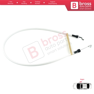 มือจับด้านในประตูขวา BDP200 พร้อมสายเคเบิลโบว์เดน 715 มม. สำหรับ Atego 1 2 ปี 1998-2013 และ Axor 1 2 ปี 2001 เป็นต้นไป รหัส 9737600104 - Product Image 4