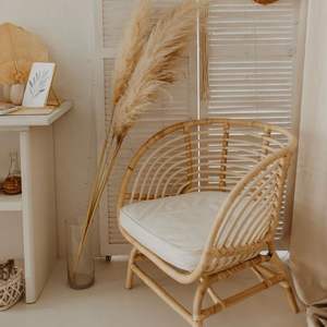 Impresionante Silla de ratán duradera para comedor, uso interior/exterior, ideal para hoteles, dormitorios y salas de estar - Product Image 3