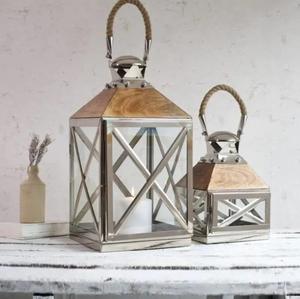 Linterna de vela de diseño único para decoración del hogar, artículo de decoración navideña de aluminio moderno, calidad superior - Product Image 5