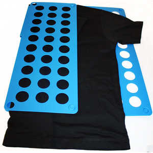 Juego de 2 piezas: Organizador de camisetas de plástico con tabla plegable para un almacenamiento conveniente de camisetas - Product Image 6