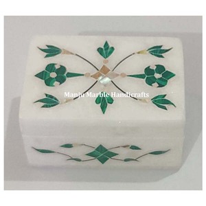 Caja con incrustaciones de mármol de aspecto moderno especial de diseño moderno con material de nácar para regalos de cumpleaños y artículos de regalos de los mejores deseos - Product Image 6