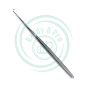 Gancho de paladar Premium Blair de 8 "con punta afilada y mango plano Instrumento quirúrgico de alta precisión para el examen del paladar CE ISO - Product Image 1