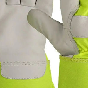 Guantes de Seguridad Industriales, Guantes de Trabajo de Cuero de Palma Única para Trabajadores y Operarios - Product Image 6