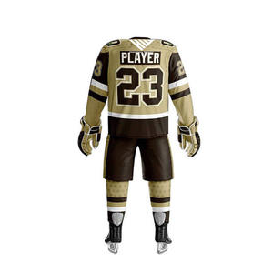 ชุดทีมฮ็อกกี้น้ำแข็งสำหรับผู้ชายและใส่สบายทำจากวัสดุทนทาน - Product Image 4