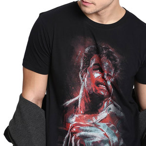 Camiseta de hombre de peso pesado de alta calidad con estampado de logotipo personalizado, ropa de calle, talla para adultos, venta al por mayor - Product Image 3