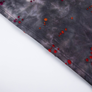 Impression par lavage à l'acide T-shirt pour hommes T-shirts à col rond dernier modèle OEM ODM service T-shirts de bonne qualité - Product Image 3