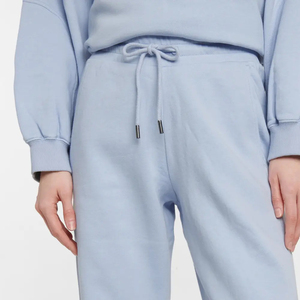 Chándales de mujer de 2 piezas personalizados de alta calidad superventas/Otoño Invierno Jogging pantalones de chándal acampanados chándales con capucha pantalones de chándal - Product Image 4