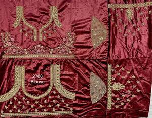 ผ้าไหมที่สวยงาม lehenga choli กับ dupatta คู่ - Product Image 5