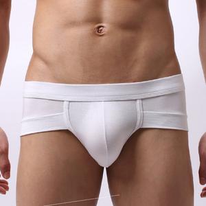 Calzoncillos de hombre con diseño de logotipo personalizado OEM, ropa interior de algodón para hombre, calzoncillos masculinos, ropa interior modal - Product Image 3