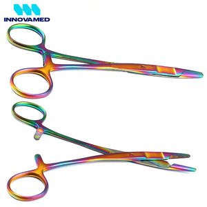 INNOVAMED 12.5 cm Needle Holder Highest Quality Stainless Steel Multi-Color Surgical Instruments Good Seller Manual Power Source - Product Image 6