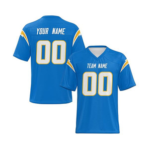 Camiseta de fútbol personalizada de talla grande para hombre, Conjunto de camiseta de fútbol con nombre personalizado y número impreso, servicio OEM disponible - Product Image 5