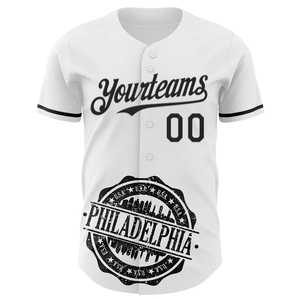 Jersey de béisbol auténtico proveedor mayorista transpirable de secado rápido ligero resistente a la humedad costuras duraderas para partidos - Product Image 2