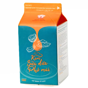 Fournisseur Exportateur de Crème Non Laitière pour Boissons, Crème Dessert au Fromage de Coco Personnalisée sous Marque Privée HALAL, Crème à Café et Thé au Lait ODM 500G - Product Image 1