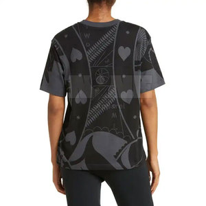 T-shirts à la mode de sublimation de meilleure qualité pour femmes avec logo personnalisé Tops d'été les plus vendus - Product Image 3