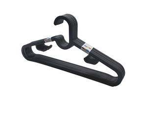 Wholesale 10-Pack Custom Slim Plastic Suit Hangers Non-Slip Flexible Design for Laundry & Travel <b>Clothes</b> <b>Rack</b> Made in Turkey - Product Image 2