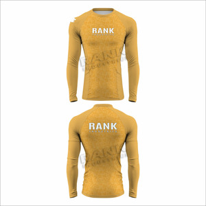 Último diseño Quick Dry Men Rash Guard Cómodo Men Rash Guard Hombres de alta calidad Rash Guard - Product Image 5