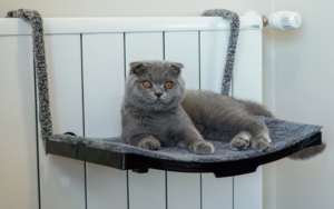 Lits pour chats perchoir 47x33 cm 15 kg fournitures rebord meubles accessoires intérieur chat fenêtre hamac perchoir lit pour chats d'intérieur - Product Image 5