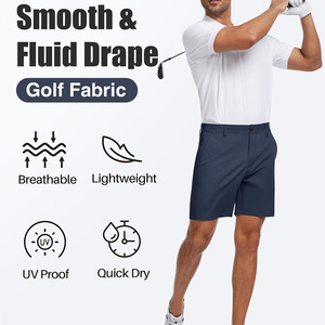 Pantalones cortos de golf transpirables para hombre con logotipo personalizado para campañas de venta minorista de fitness y de marca Impresión OEM - Product Image 6