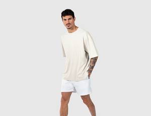 เสื้อเชิ้ตแขนสั้นลำลองโคอาล่ามีคอตตอนสีขาว100% ผ้าฝ้ายแห้งเร็วป้องกันรอยยับสบายนุ่มสีพื้น - Product Image 6