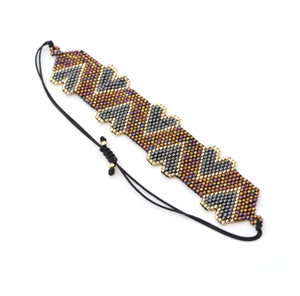 Nuevo diseño, superventas, estilo bohemio retro, pulsera tejida a mano para mujer, pulsera de color natural, el mejor diseño - Product Image 2