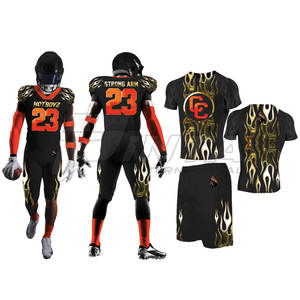 High Quality Low MOQ American <b>Football</b> Uniform <b>Cheap</b> Price Sports Wear American <b>Football</b> Uniform - Product Image 1